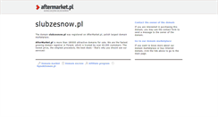 Desktop Screenshot of morze.slubzesnow.pl